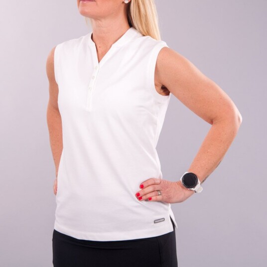 Cutter & Buck Advantage SL Hvit Golf pologenser dame Vit (00) XX Large