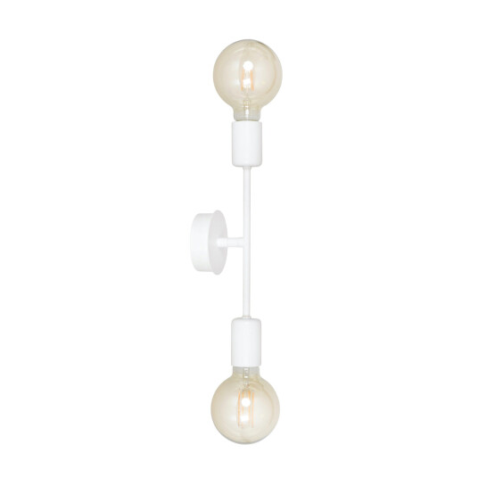 Emibig Proton vegglampe 2 lys - Hvit Emibig Proton vegglampe 2 lys - Hvit