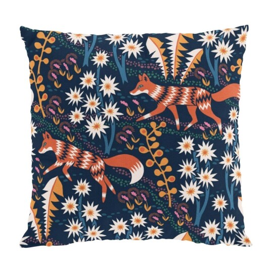 Arvidssons Textil Stjärnspeja putetrekk 47 x 47 cm Mørkeblå Arvidssons Textil Stjärnspeja putetrekk 47 x 47 cm Mørkeblå