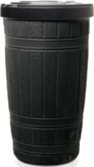 Prosperplast Regnbeholder 265 L Svart Woodcan