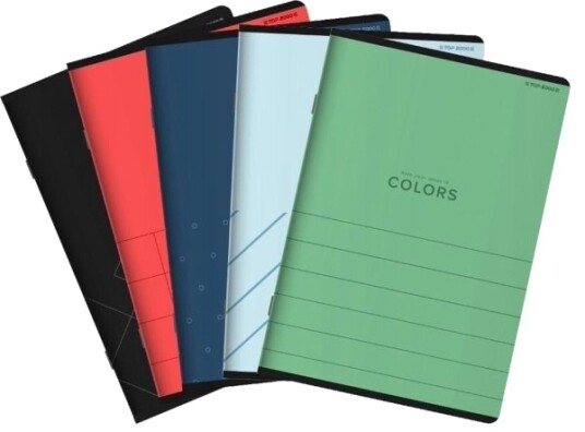 Top 2000 Hefte Top 2000 Colors A5/60K Kort Mix Farger