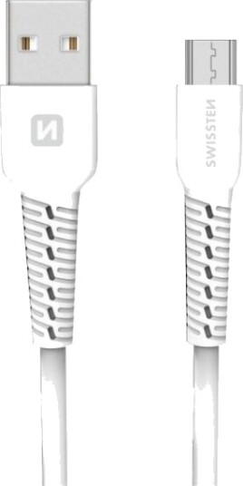 Swissten Usb-A Microusb-Kabel 1 M Hvit 71505521