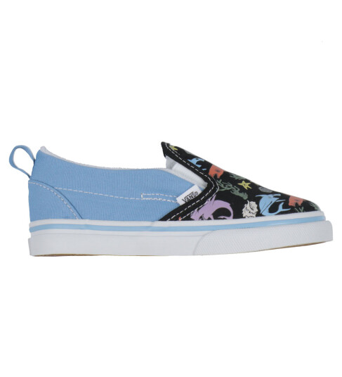Vans Sko Slip on V Glow Haier Blue/Multi 21 Sko Blå