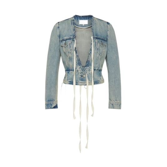 Maison Margiela Dame Jakker Blå S,