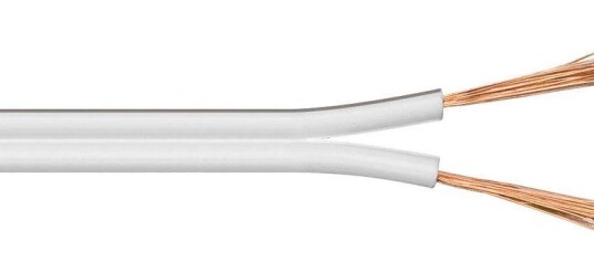 MicroConnect Høyttalerkabel 25 m 2.5mm² Hvit MicroConnect Høyttalerkabel 25 m 2.5mm² Hvit