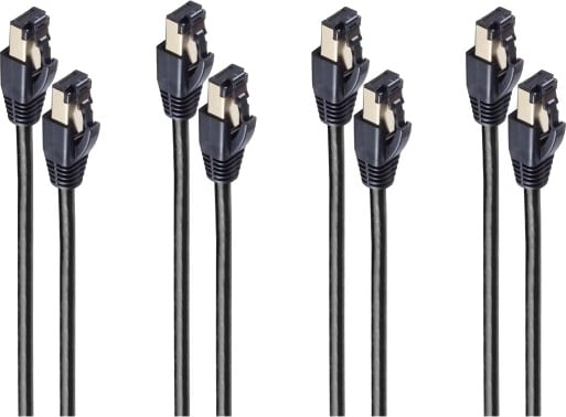 S/Conn Sc08 41045 4 3 M Cat8.1 F/Ftp Fftp Rj 45 Rj 45 Sort