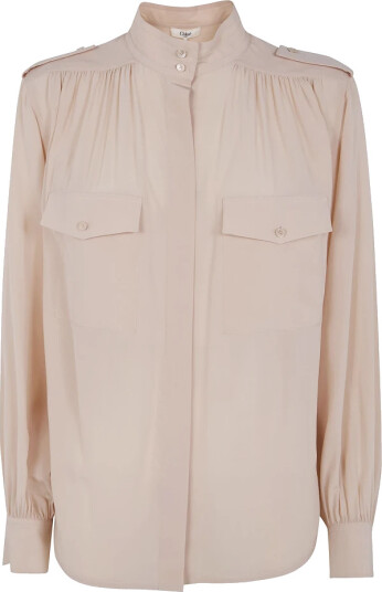Chloé Dame Bluser & Skjorter Rosa L, Chloé Dame Bluser & Skjorter Rosa L,