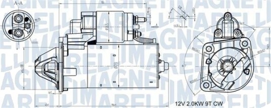 MAGNETI MARELLI 063721408010 Starter MAGNETI MARELLI 063721408010 Starter