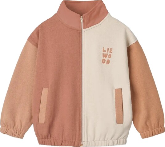 Liewood Cassius Zip Up Sweatshirt Orange 134/140