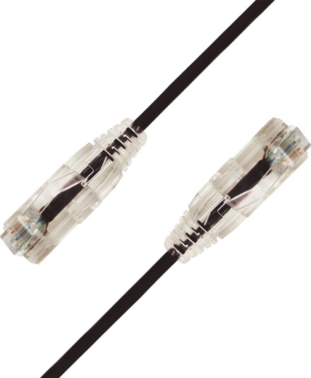 LinkIT SlimPatch U/UTP Cat6a black