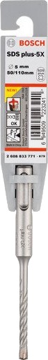 Bosch SDS-Plus 5x50/110mm Hammerbor for Betong og Murverk Bosch SDS-Plus 5x50/110mm Hammerbor for Betong og Murverk