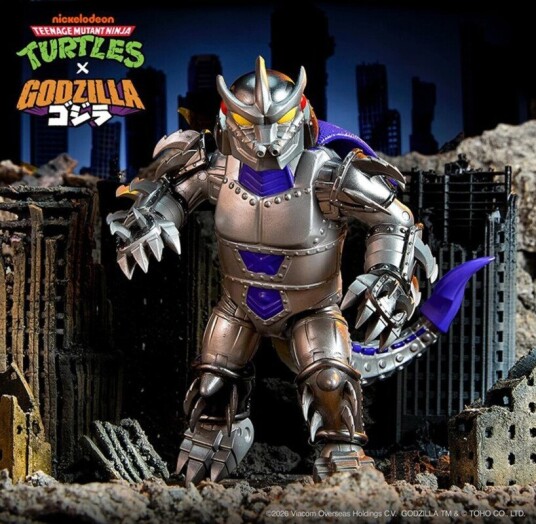 Teenage Mutant Ninja Turtles x Godzilla Shredder x Mechagodzilla Action Figure Teenage Mutant Ninja Turtles x Godzilla Shredder x Mechagodzilla Action Figure