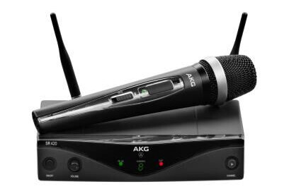 AKG Wms420 Vokalsett M/d5 Mik Bånd A 530.025-590.000 Mhz