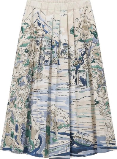Weekend Max Mara Dame Skjørt Flerfarget S, Weekend Max Mara Dame Skjørt Flerfarget S,