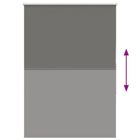  Rullegardin lystette 90x130 cm stoff bredde 85,7 cm polyester 8721158321886