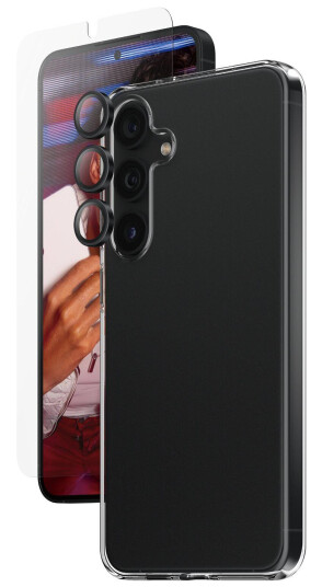 PanzerGlass SAFE. by PanzerGlass - 3-i-1 beskyttelsespakke - baksidedeksel for mobiltelefon