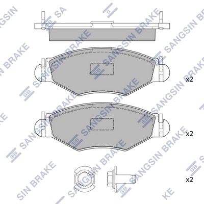 Hi Q SP1179 Bremseklosser