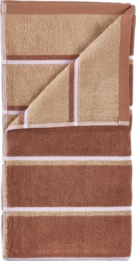 Zone Håndkle 100% bomull Zone Denmark Sauna Stripet Terracotta Zone Håndkle 100% bomull Zone Denmark Sauna Stripet Terracotta
