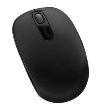 Microsoft Wireless Mobile Mouse 1850 - Black - Mus - Optisk - 3 knapper - Svart