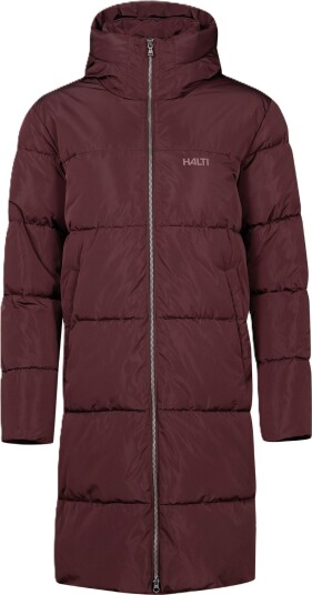 Halti Women's Sammal Insulated Parka Jacket Fudge Maroon Red 38 Halti Women's Sammal Insulated Parka Jacket Fudge Maroon Red 38