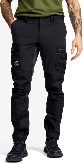 Revolutionrace Turbukse & Fritidsbukse Rambler Lightweight Pro Pants Herre Black 3XL