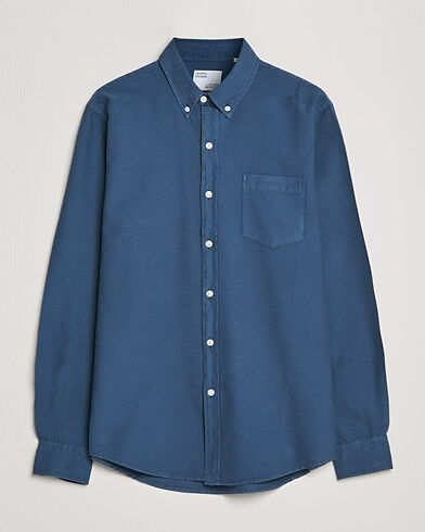 Colorful Standard Classic Organic Oxford Button Down Shirt Petrol Blue