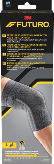 Futuro Premium kompresjonsknestøtte med stabilisatorer M 1 stk