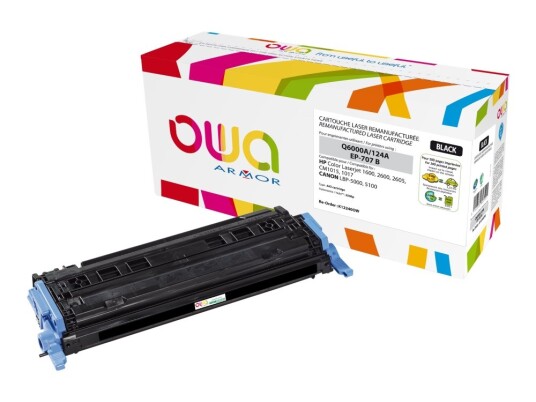 Armor - Svart - Kompatibel - Tonerpatron - For Hp Color Laserjet 1600