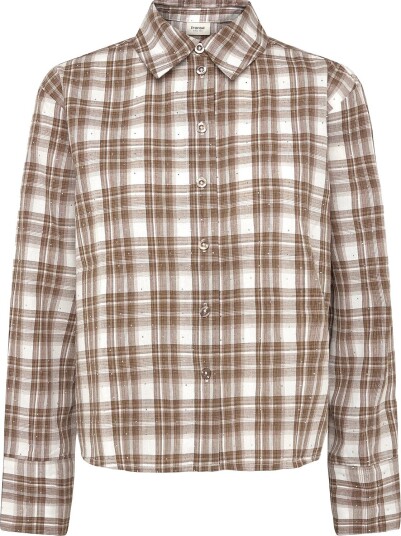 Fransa Frcrina Sh 1 OXFORD TAN CHECK XXL