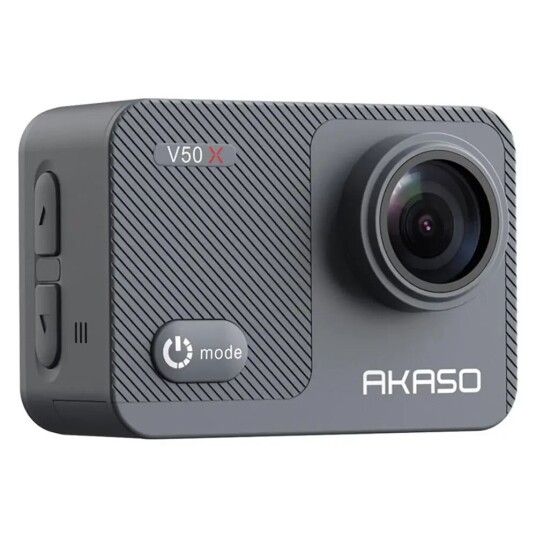 AKASO V50 X Action Camera Ultra HD 4K med Digital Zoom - Svart