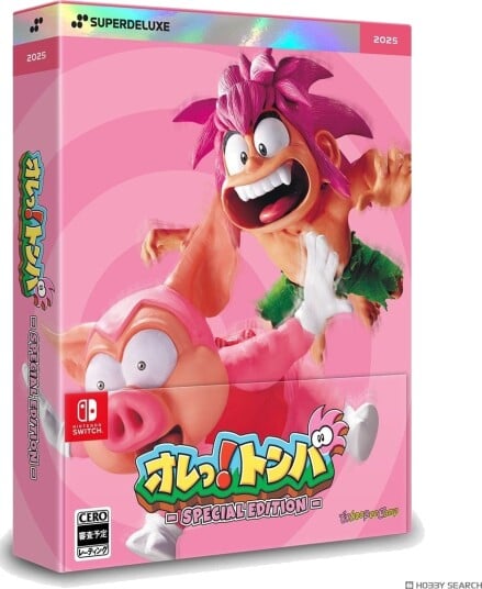 Tomba: Special Edition Deluxe Edition Nintendo Switch Spill Tomba: Special Edition Deluxe Edition Nintendo Switch Spill