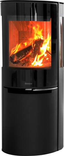 Aduro H3 Lux Hybrid ved og Pellets sideglass App
