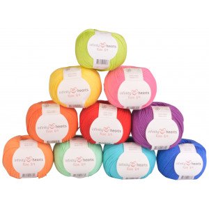 Infinity Hearts Rose 8/4 Garnpakke 07 Sterke farger 10 stk Garnpakke 07 Stærke farver Infinity Hearts Rose 8/4 Garnpakke 07 Sterke farger 10 stk Garnpakke 07 Stærke farver