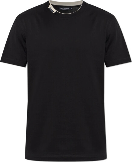 Dolce & Gabbana Herre Topper Svart 2XL, Dolce & Gabbana Herre Topper Svart 2XL,