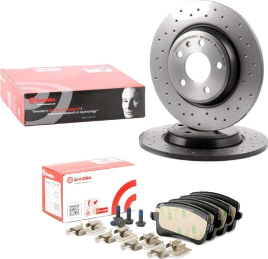 Bremseskiver og -klosser BREMBO BRB3405N0415