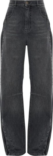 Munthe, Dame, Jeans, Svart, L,