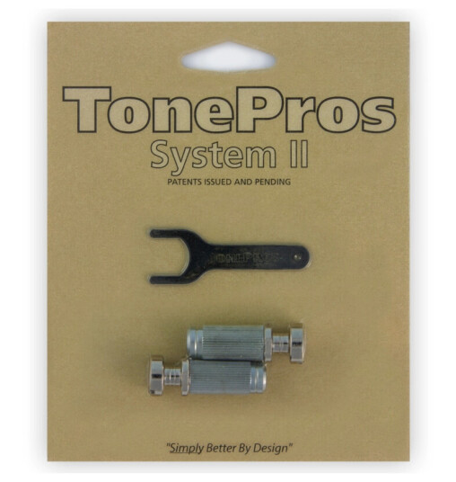 Tonepros Vs1 N - Standard Steel Locking Studs Vintage Series - Nickel