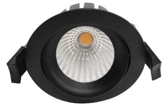 Norlux Acrux Adjustable lavtbyggende downlight 10W 2700K Dimbar IP54 - Svart Norlux Acrux Adjustable lavtbyggende downlight 10W 2700K Dimbar IP54 - Svart