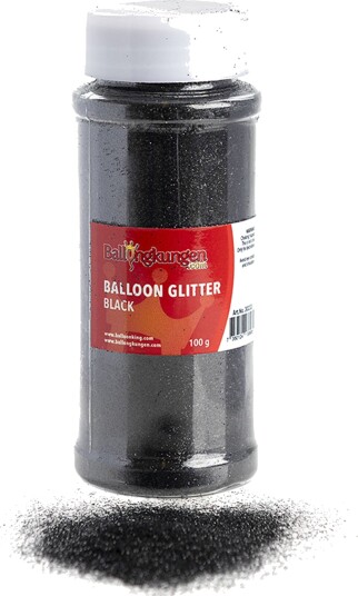 Ballongkungen Ballongglitter Svart 30233