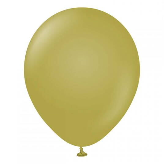 Ballongkungen AB Lateksballonger Professional Oliven - 100-pakning