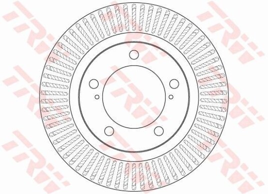 Bremseskive TRW DF6239S