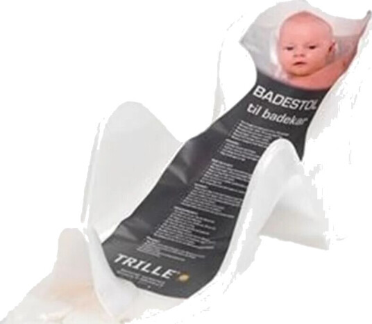 Babytrold Badestol Hvit