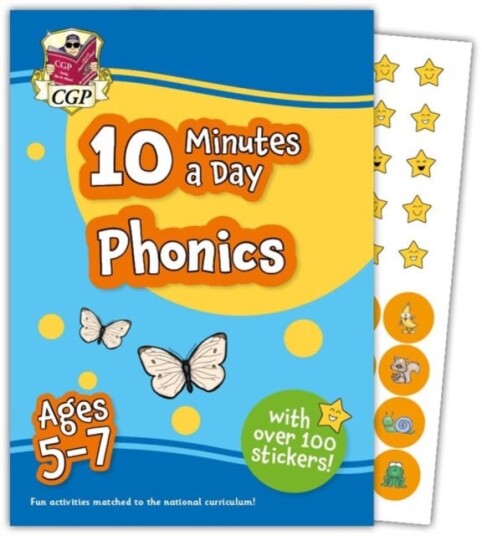 New 10 Minutes a Day Phonics for Ages 57 (with reward stickers)