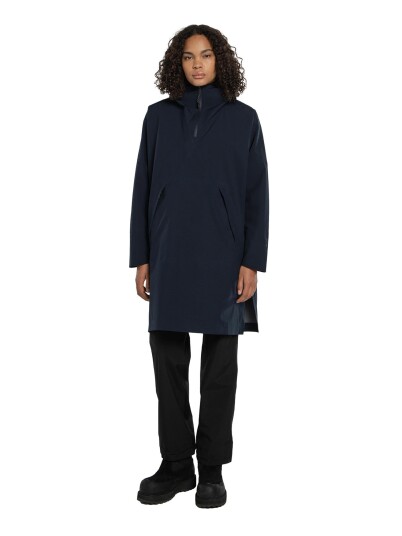 Blæst Aalesund Poncho Dark Navy Jakke Navy unisex XS