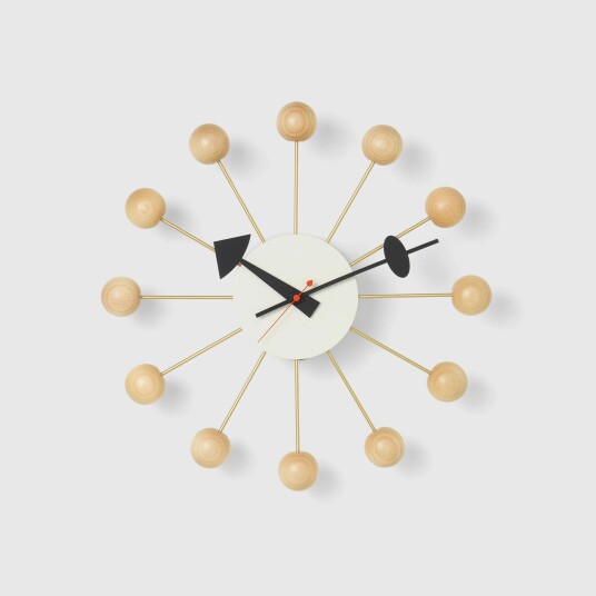 Vitra Ball Clock, Natural Vitra Ball Clock, Natural