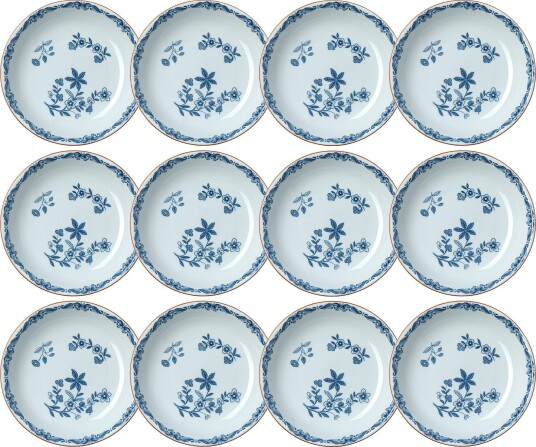 Ostindia Dyp Tallerken 22 cm 12 pk