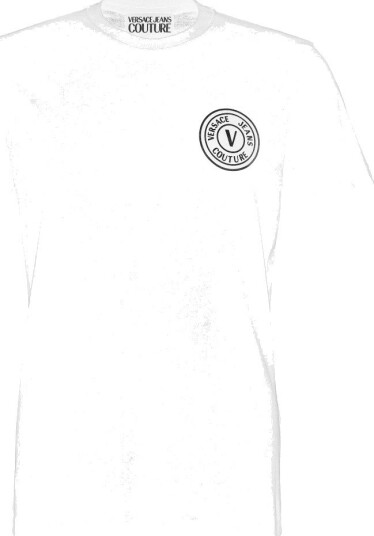 Versace Herre Topper Hvit L,