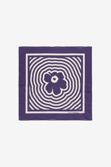 Marimekko Skjerf Astrilli Unikko Lilla