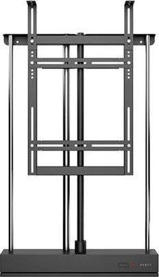Multibrackets M stand - motorised - for flat panel - lift swivel - black - Max 60 kg - recommended for 65"