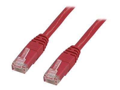 Deltaco Cat6 Krysskabel 1 m Rød med RJ-45 Tilkobling